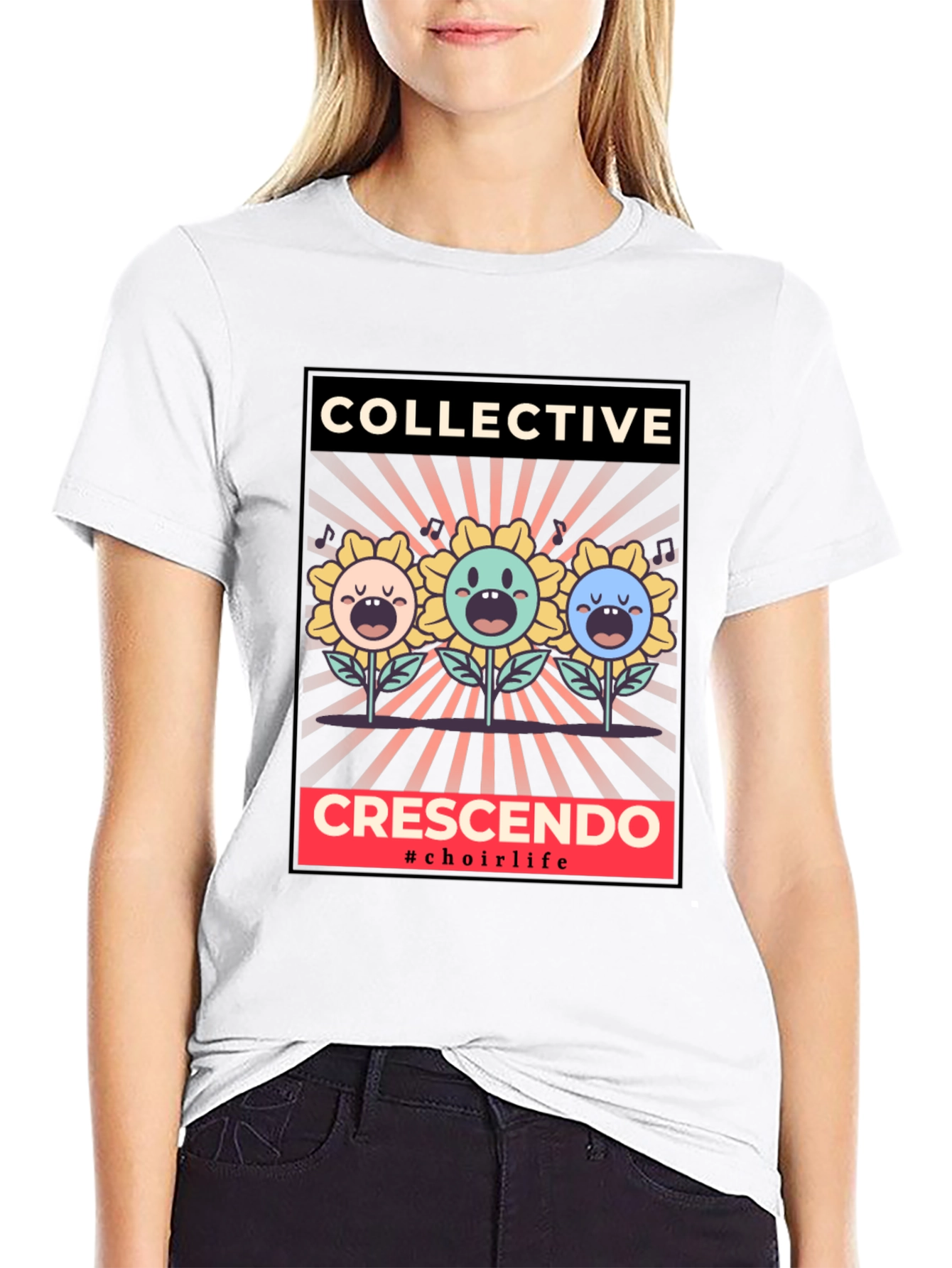 Collective Crescendo T-Shirt - Choir Life Tee