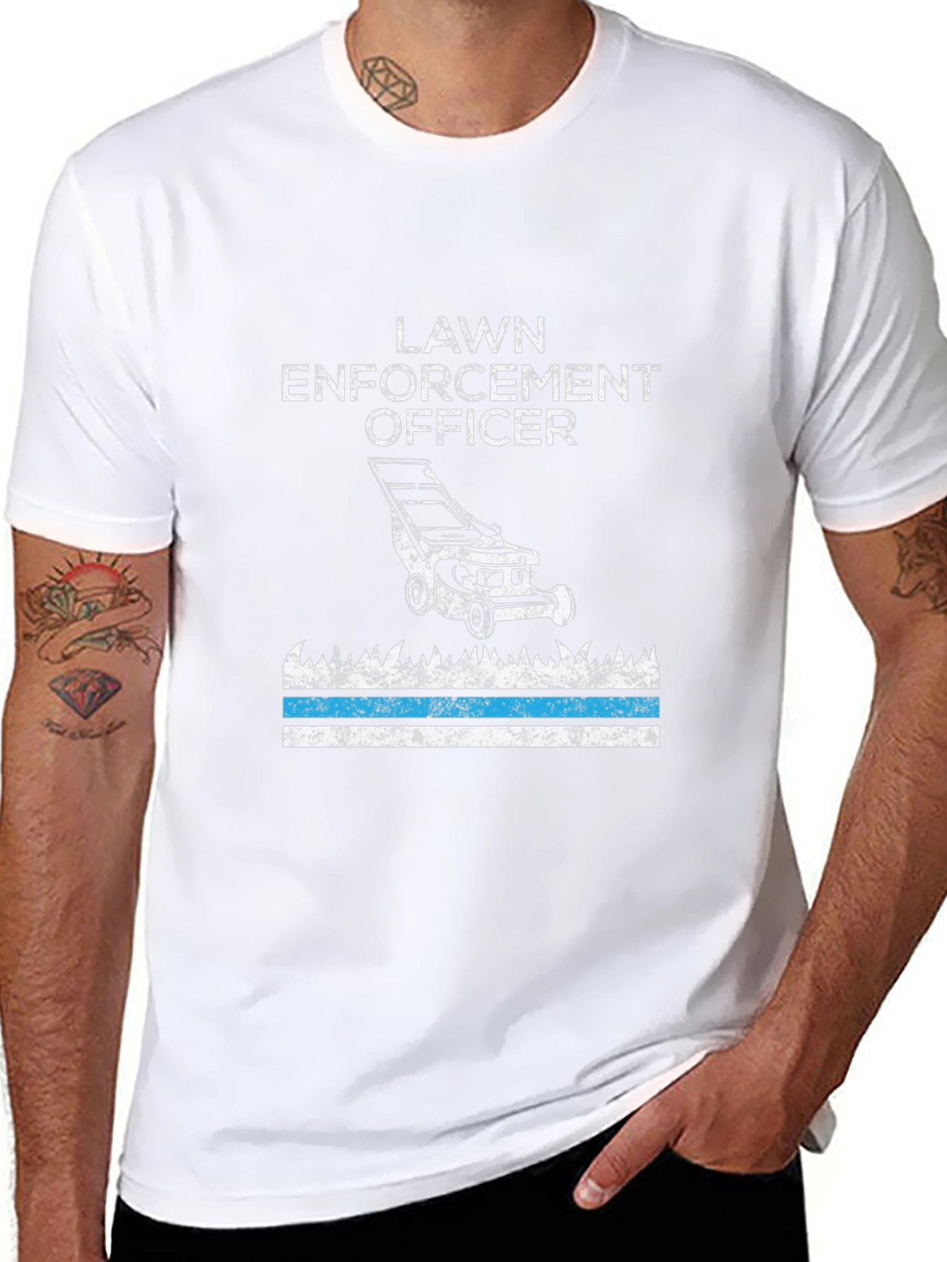 Lawn Enforcement Officer T-Shirt