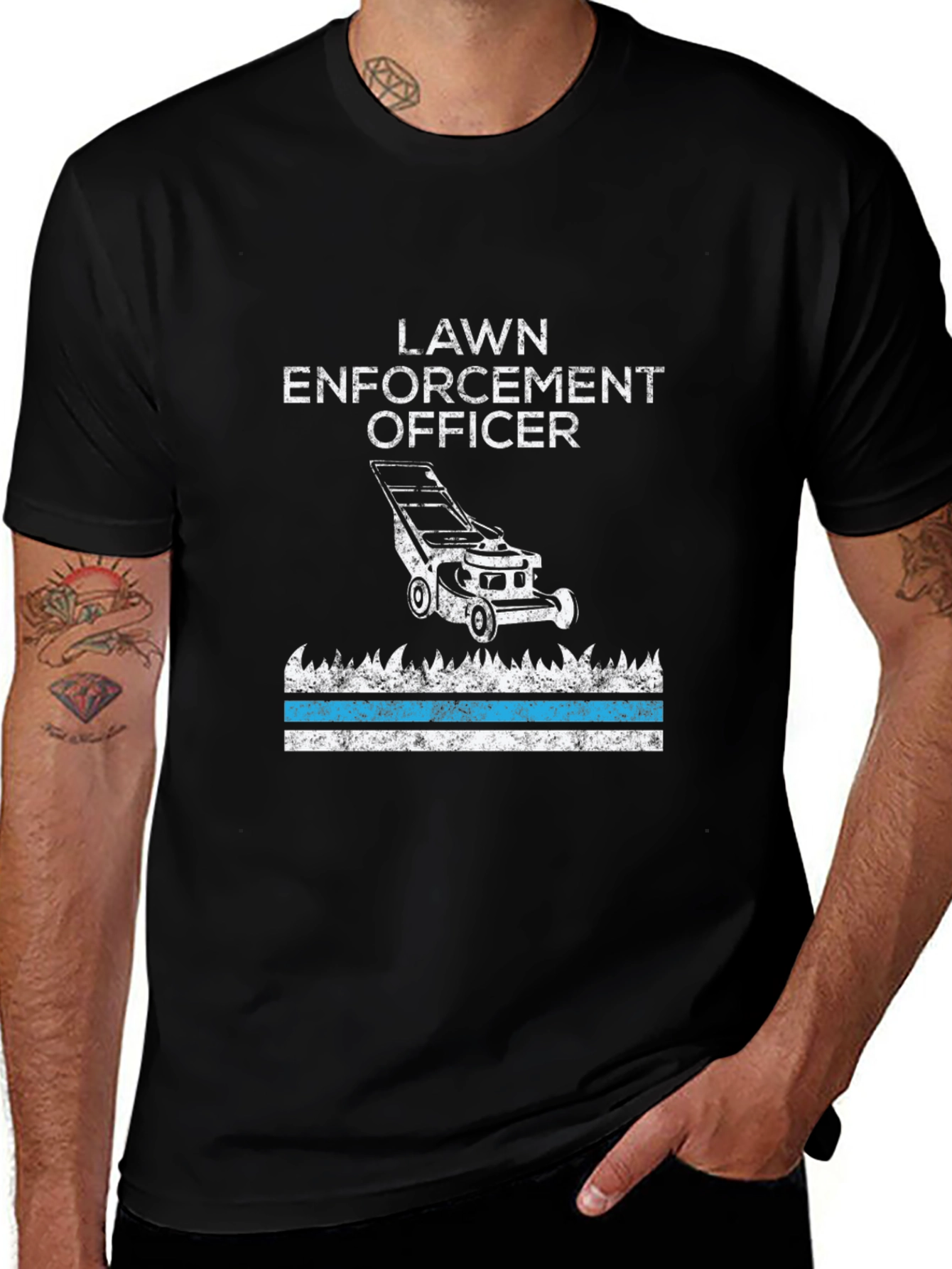 Lawn Enforcement Officer T-Shirt