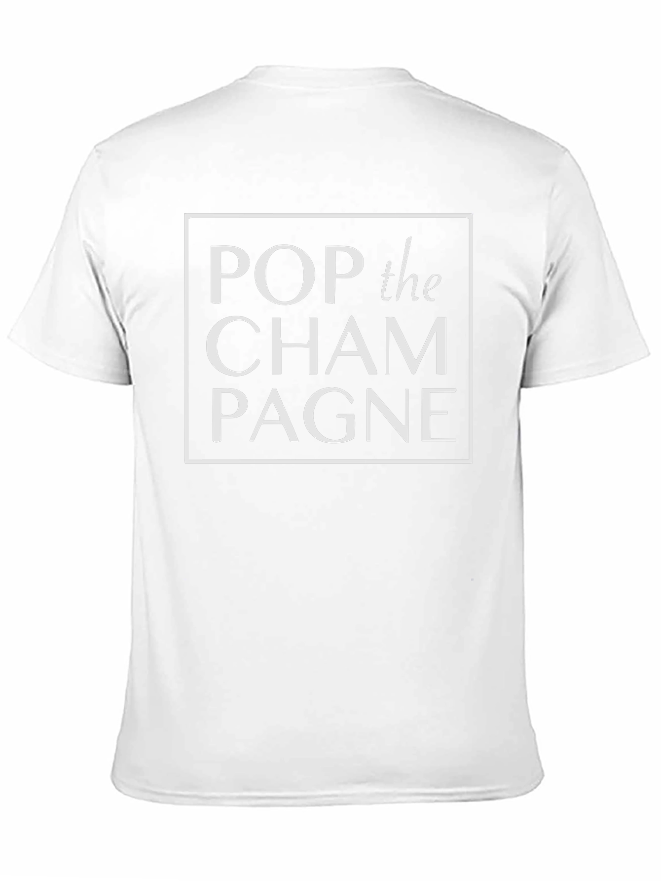 Pop the Champagne Graphic T-Shirt