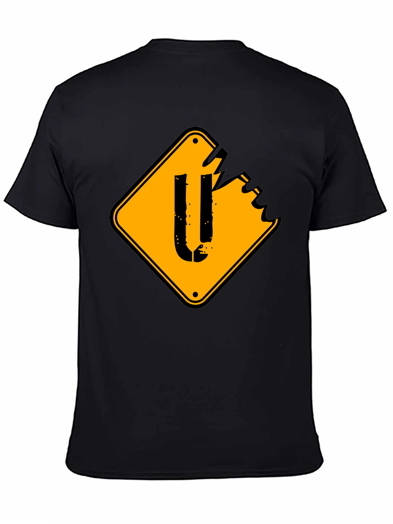 Distressed U-Turn Sign Graphic Tee