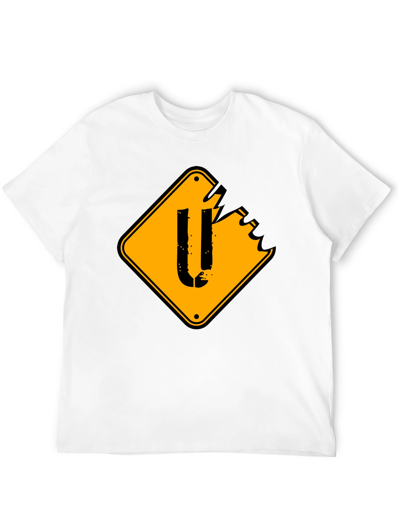 Distressed U-Turn Sign Graphic Tee