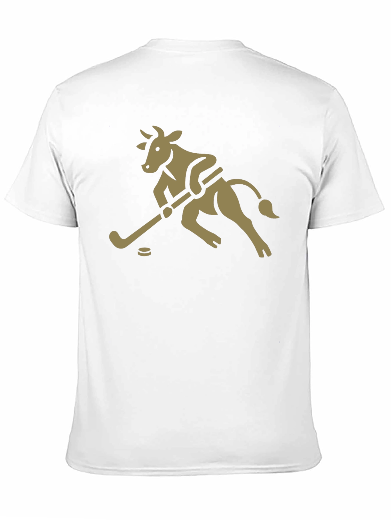 Hockey Cow Graphic T-Shirt