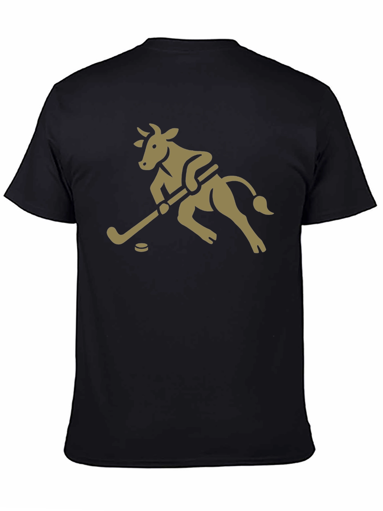 Hockey Cow Graphic T-Shirt