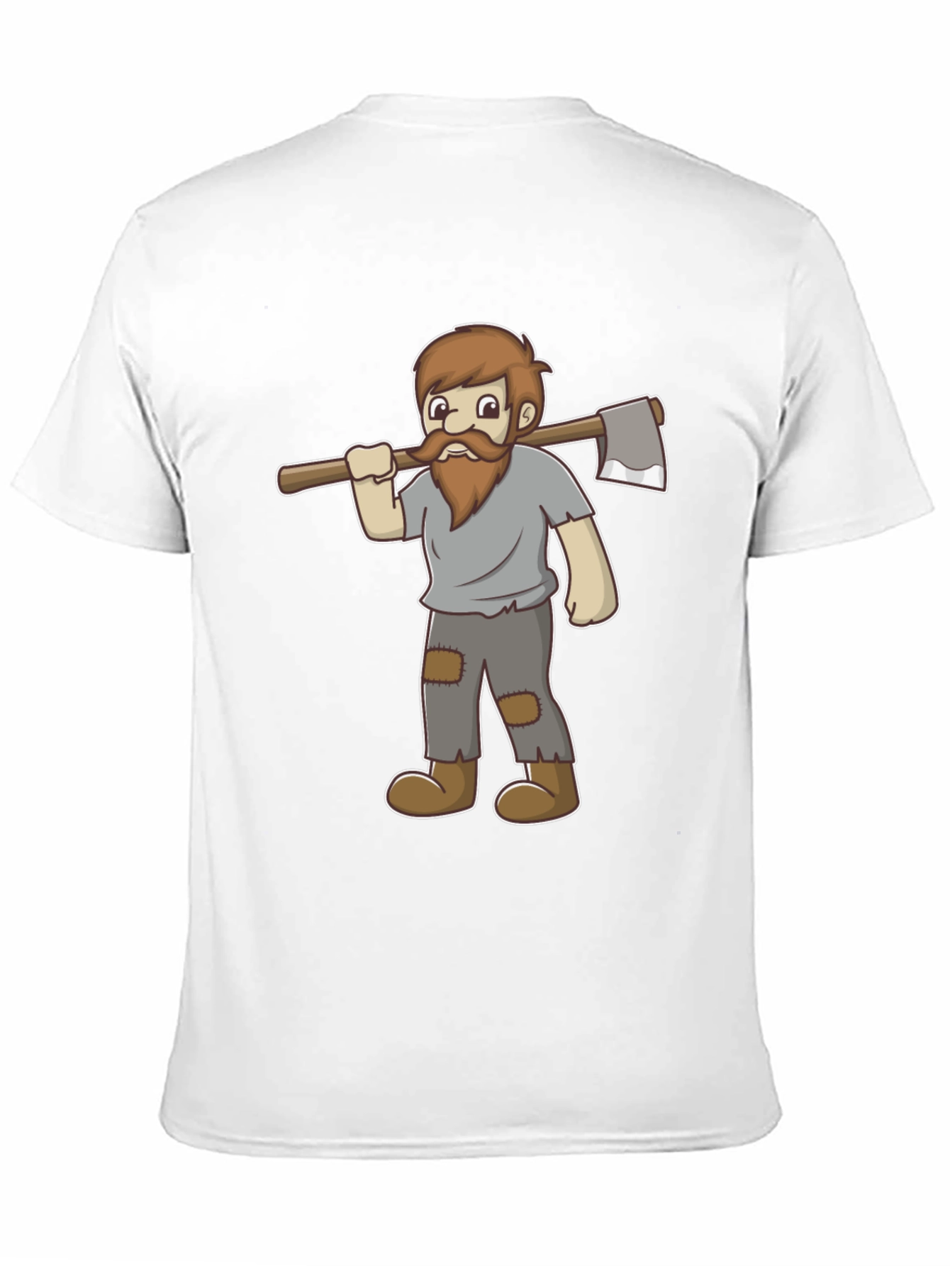 Cartoon Lumberjack Graphic Tee