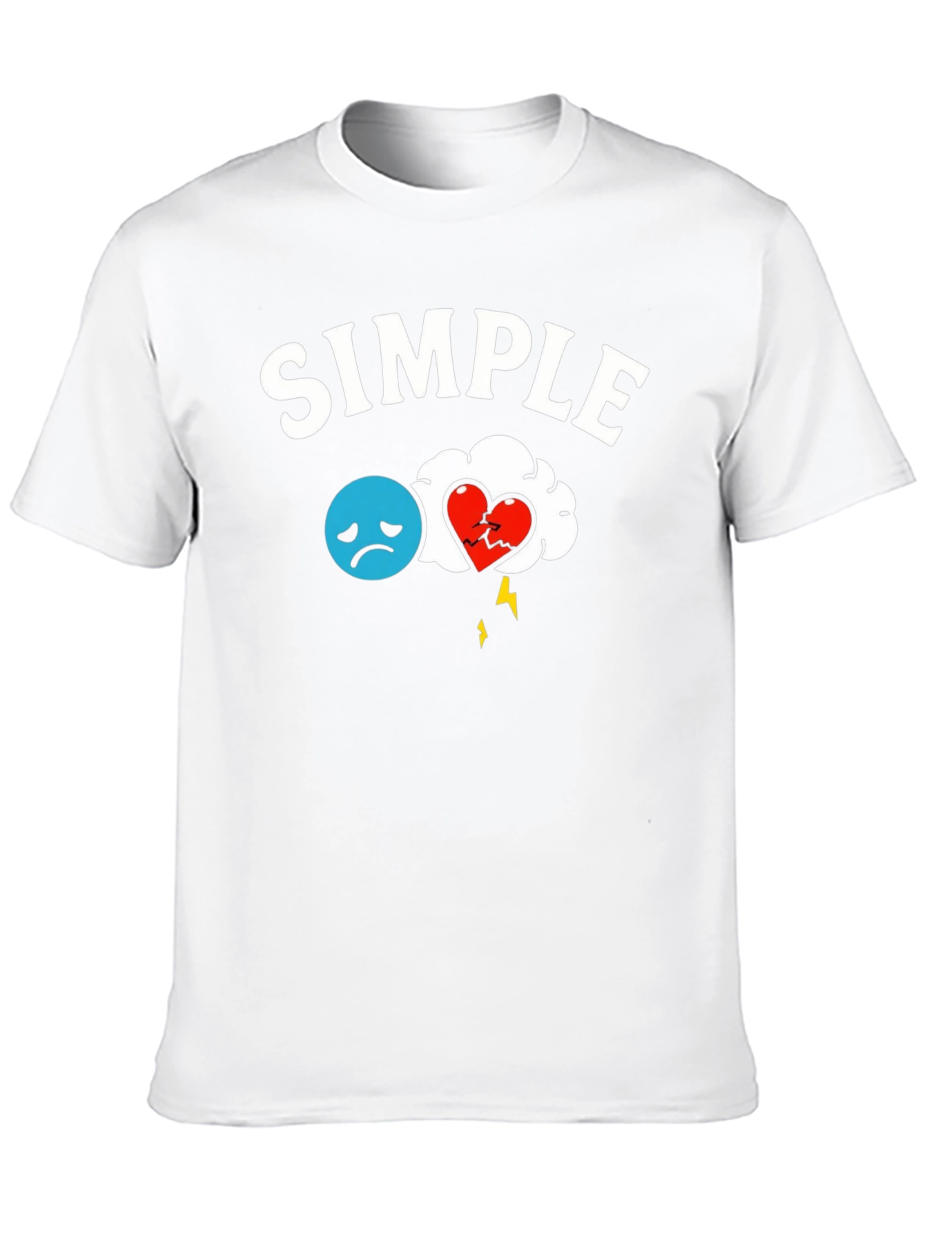 Simple Broken Heart T-Shirt