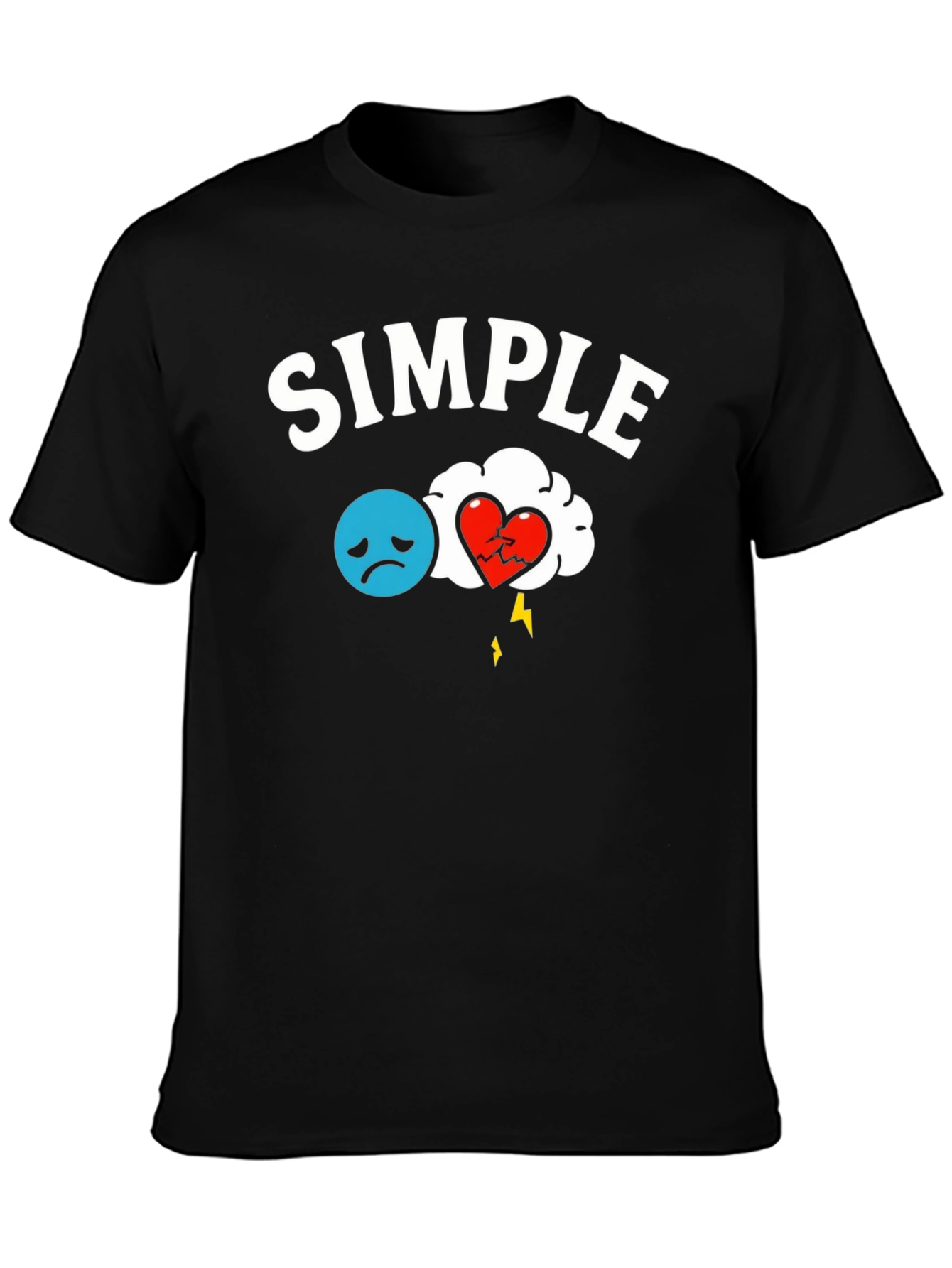 Simple Broken Heart T-Shirt