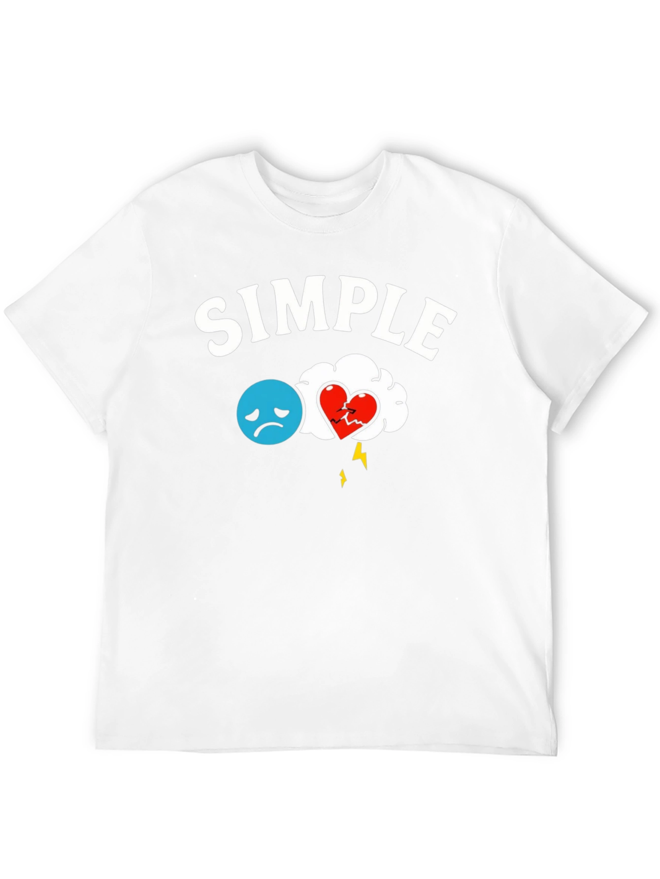 Simple Broken Heart T-Shirt