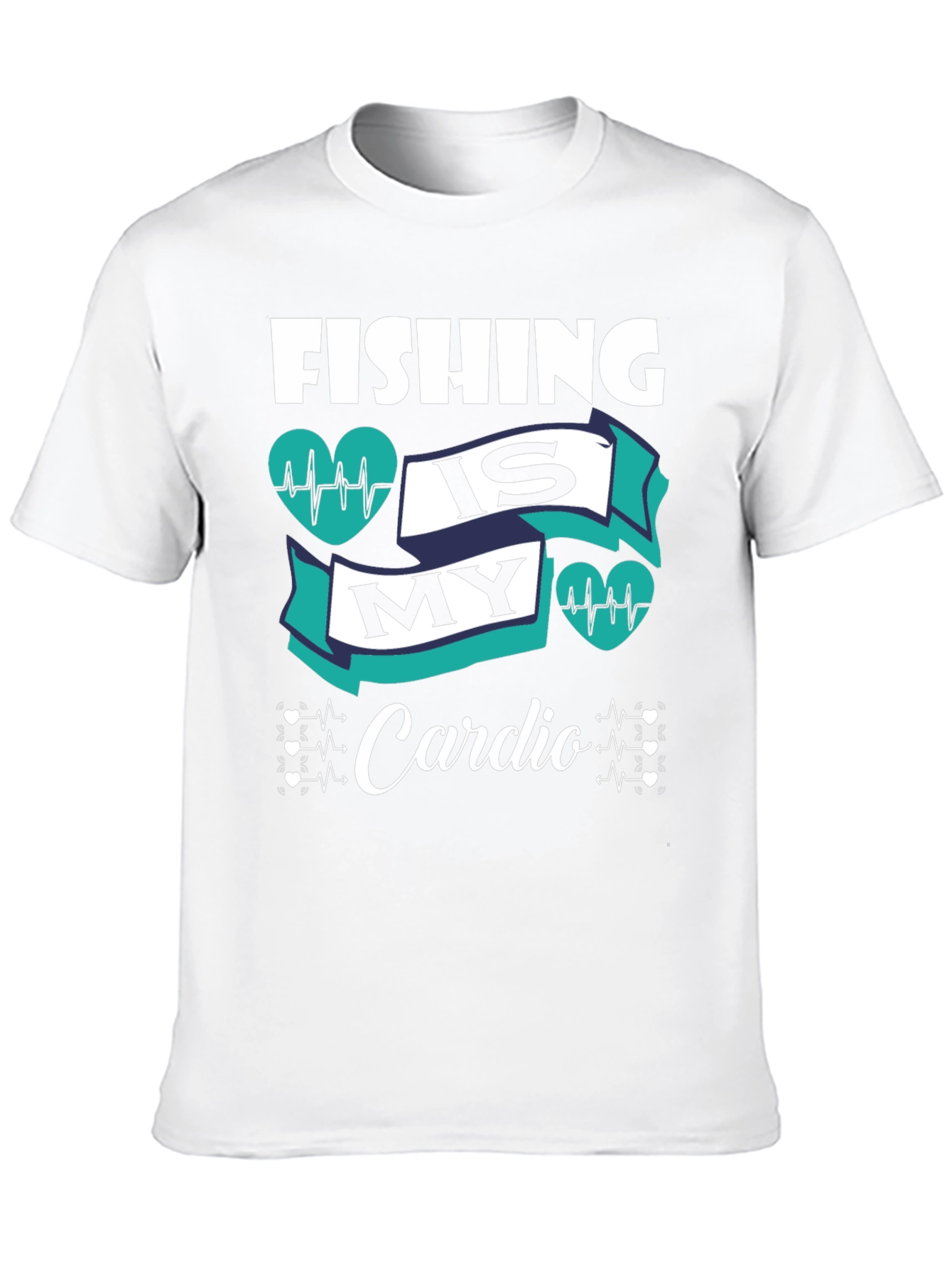 Fishing is My Cardio Graphic Tee