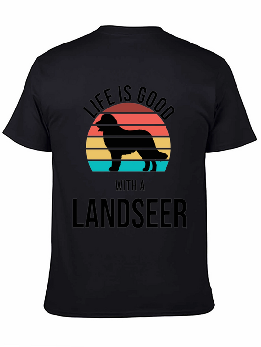 Life is Good Landseer T-Shirt