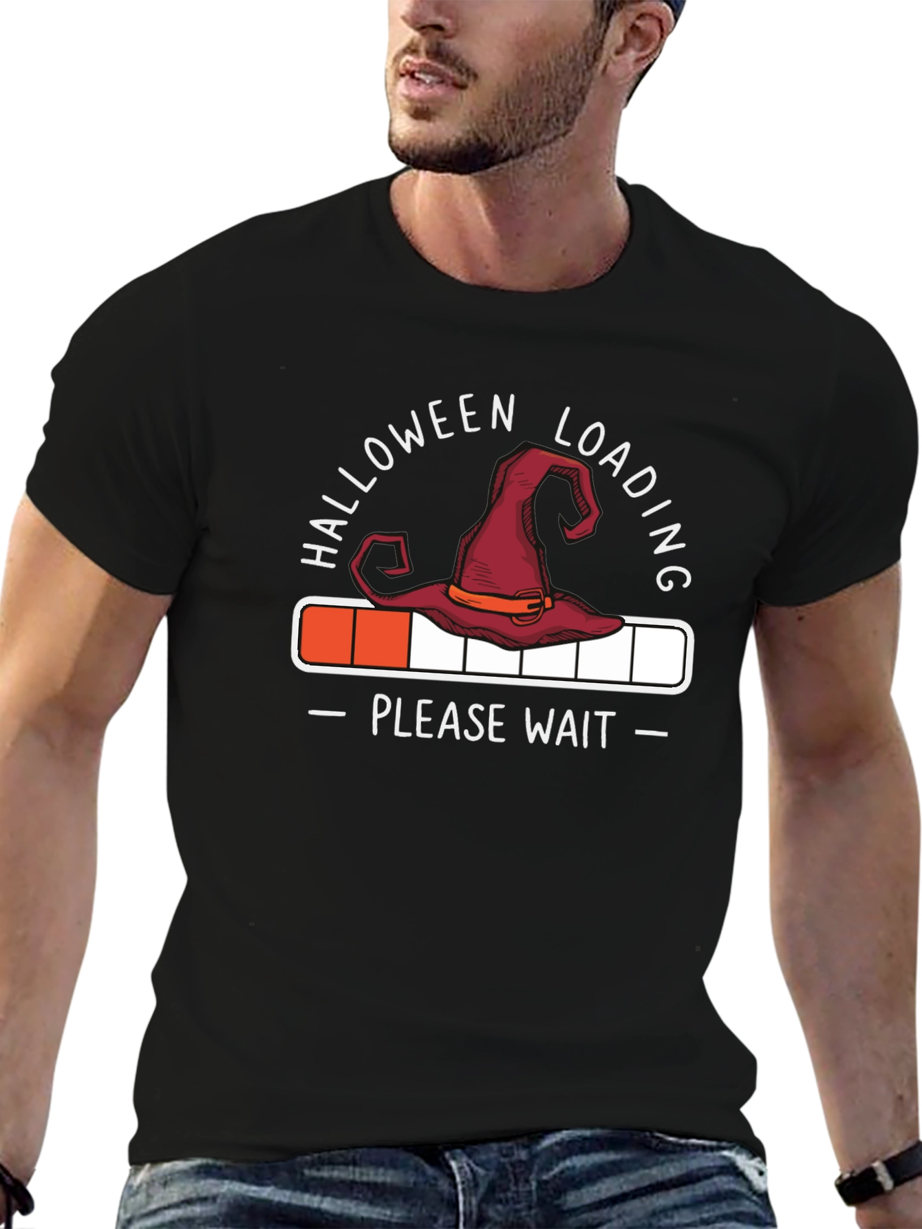 Halloween Loading T-Shirt - Witch Hat Tee