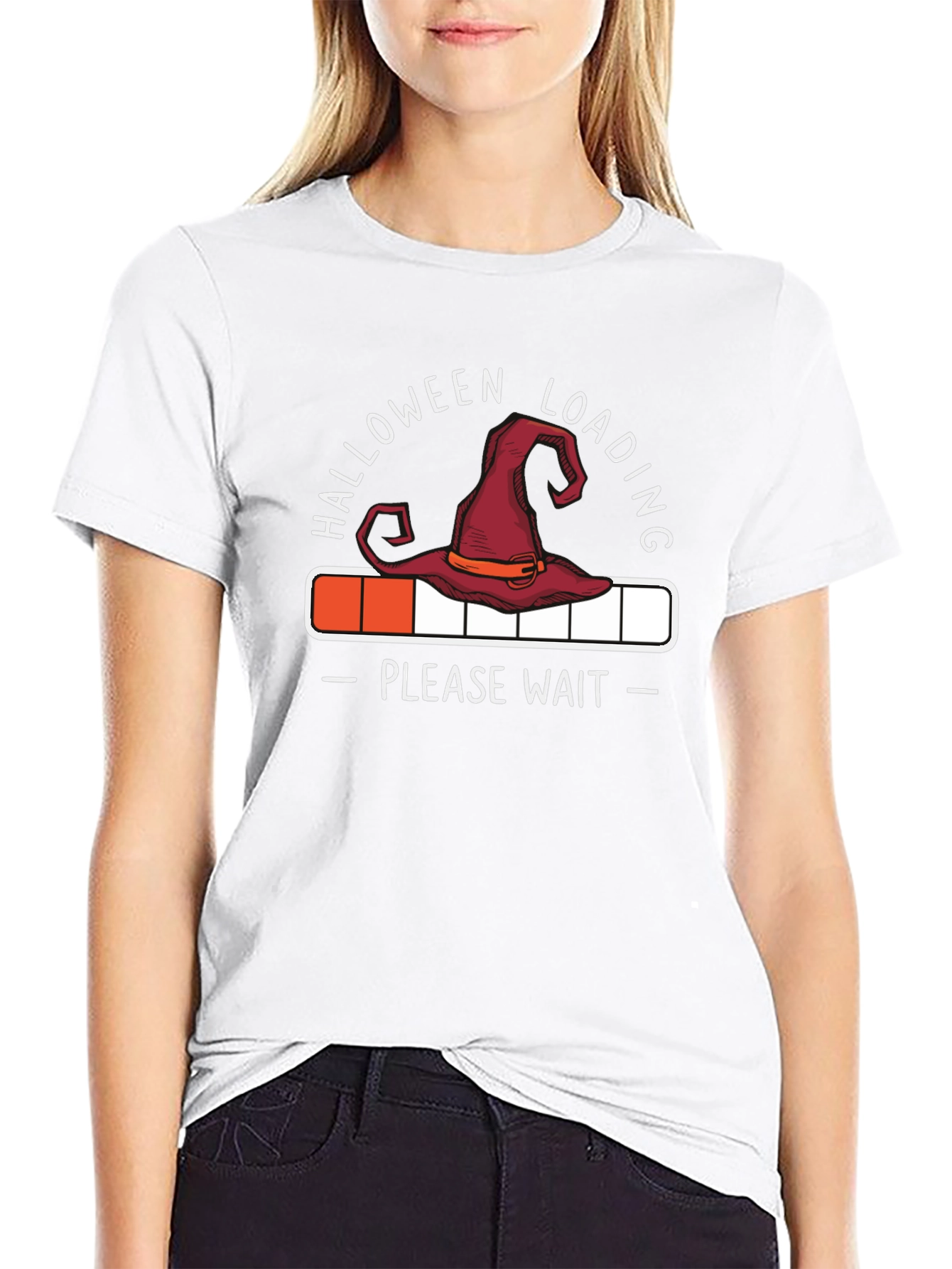 Halloween Loading T-Shirt - Witch Hat Tee