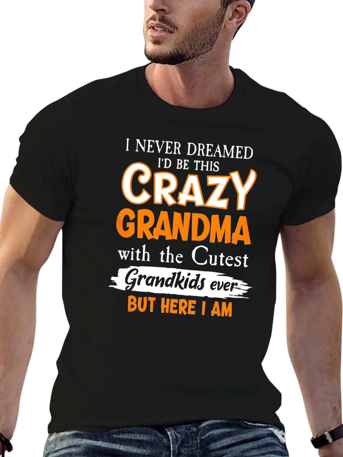 Crazy Grandma T-Shirt - Cute Grandkids Gift