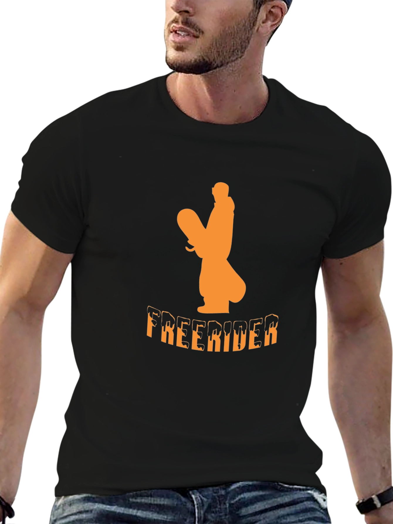 Freerider Graphic Tee - Snowboarder Design