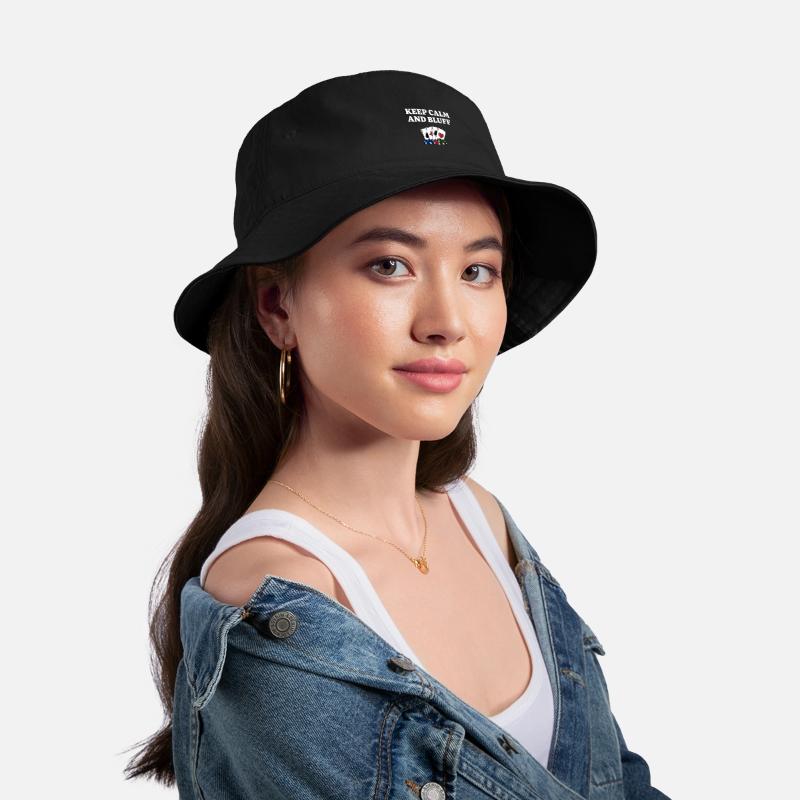 Keep Calm and Bluff Casino Gambler Gambling