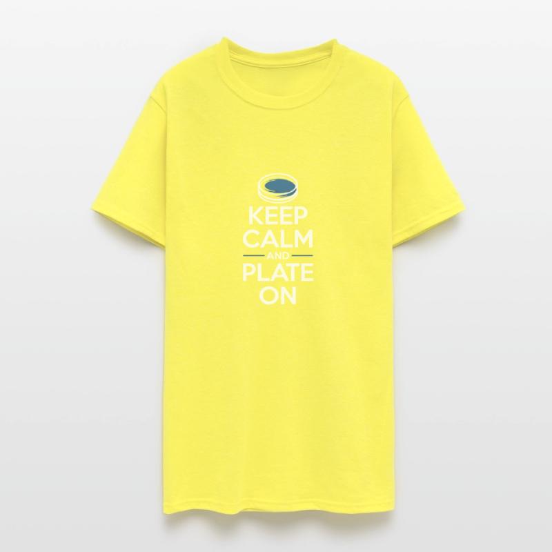 Keep Calm and Plate On Microbiologist