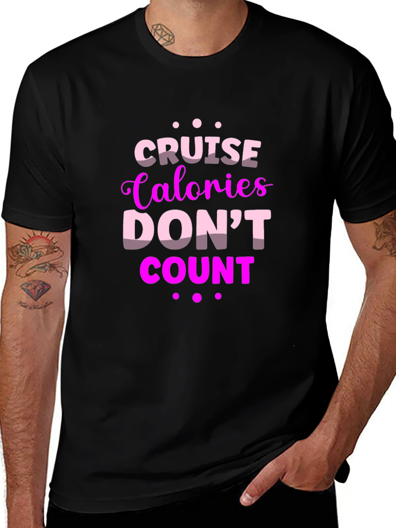 Cruise Calories Dont Count Graphic Tee
