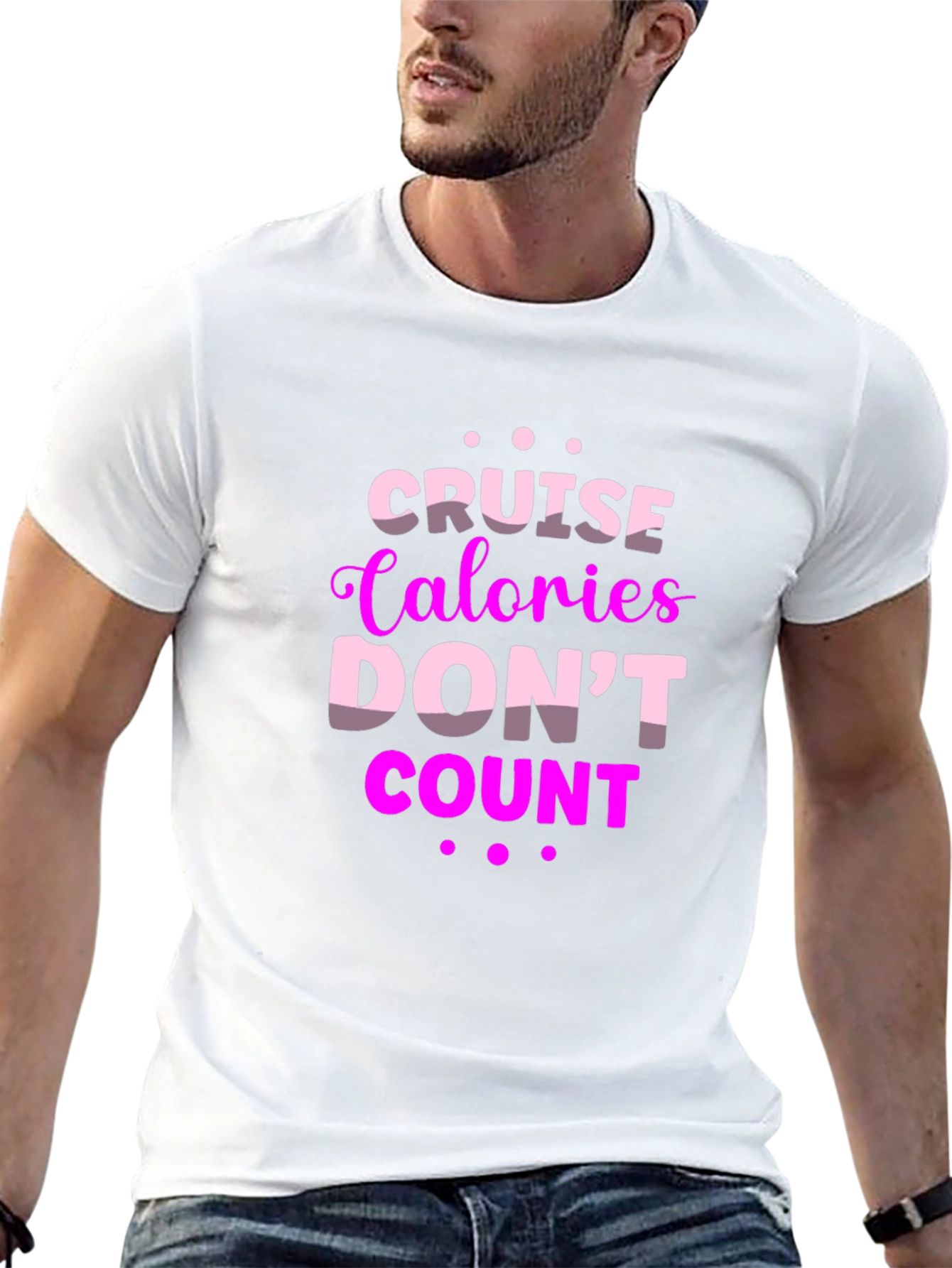 Cruise Calories Dont Count Graphic Tee