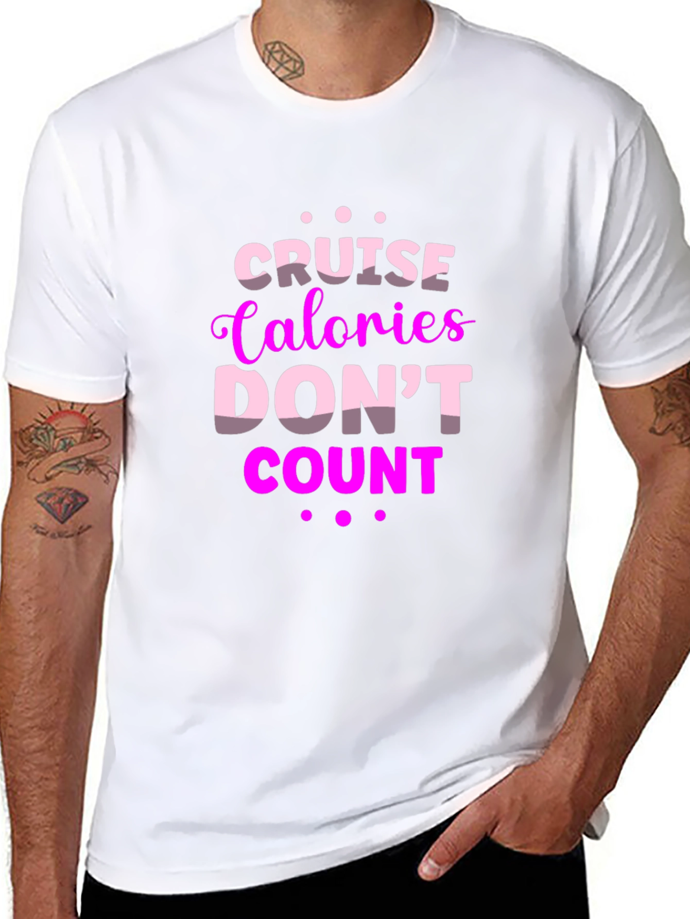 Cruise Calories Dont Count Graphic Tee