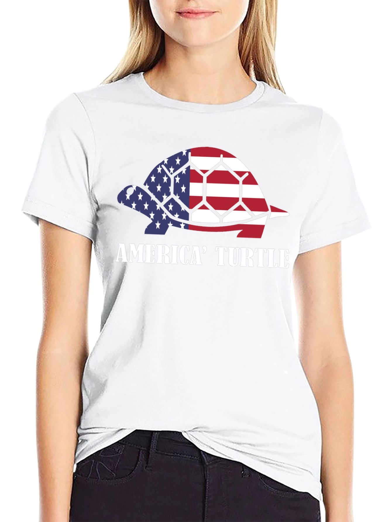 America Turtle T-Shirt