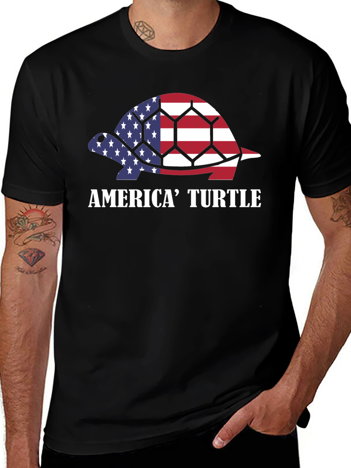 America Turtle T-Shirt