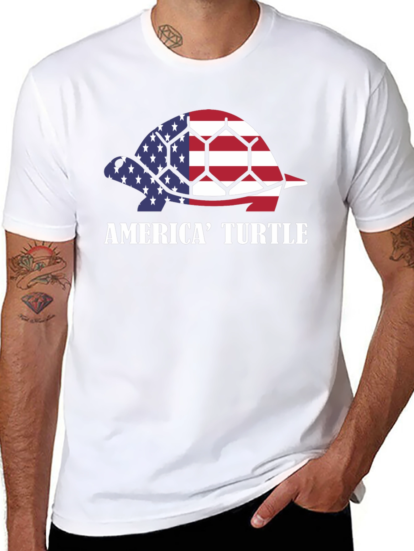 America Turtle T-Shirt