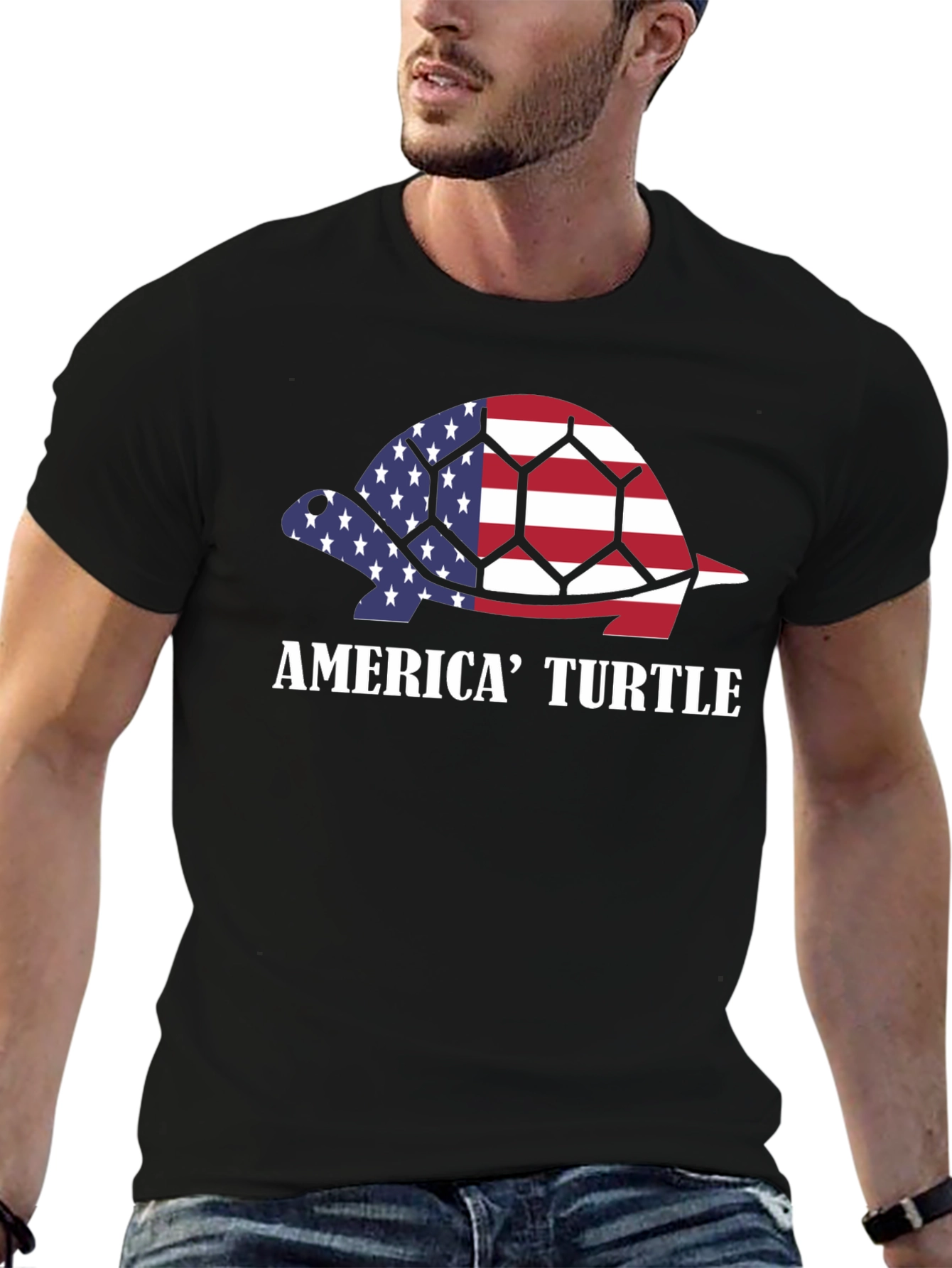America Turtle T-Shirt