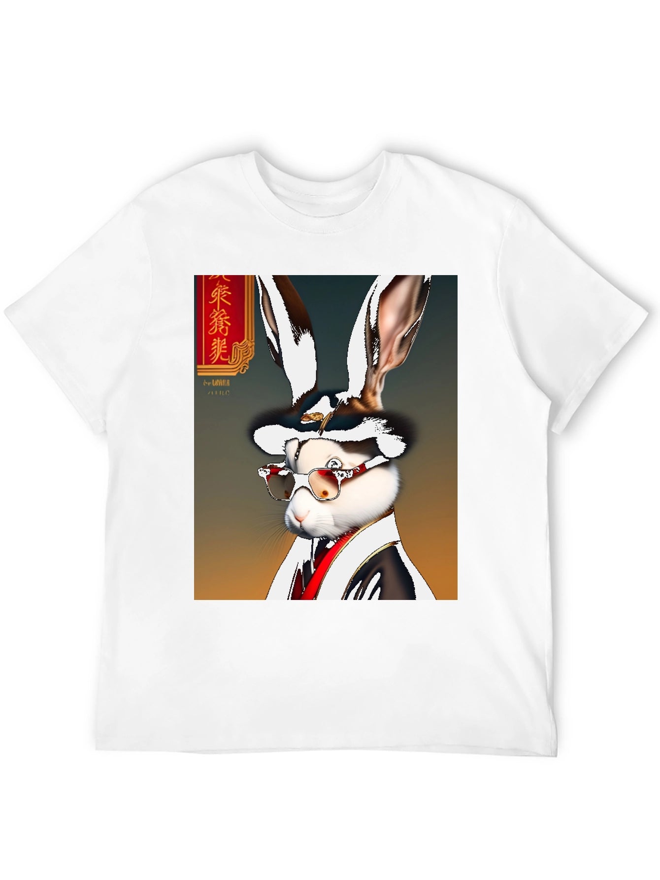 Rabbit Art Graphic T-Shirt