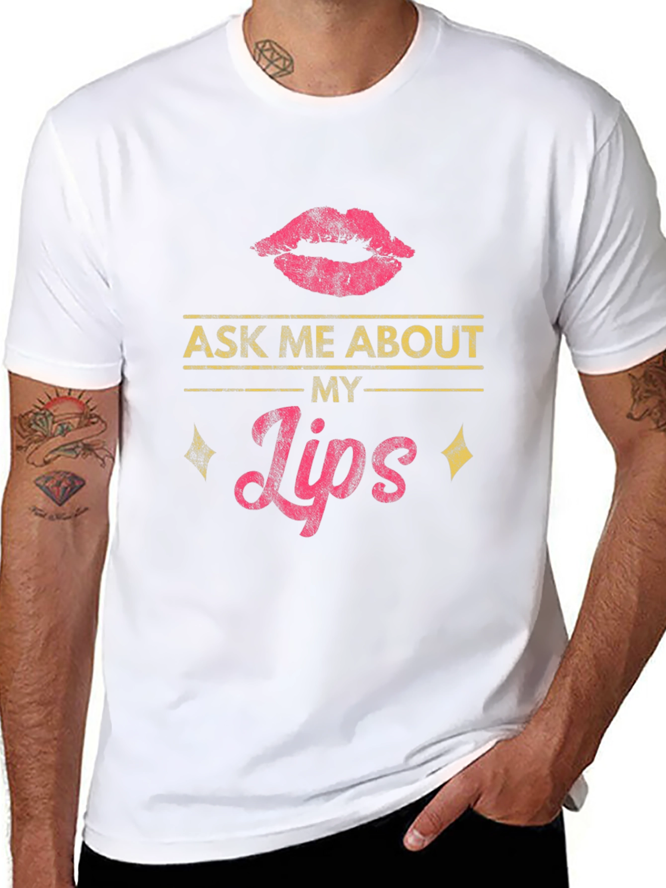 Ask Me About My Lips T-Shirt