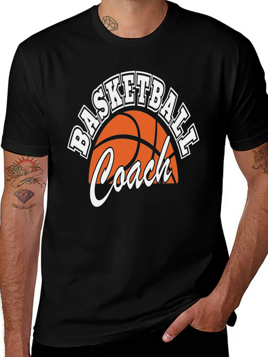 Basketball Coach T-Shirt - Sporty Graphic Tee