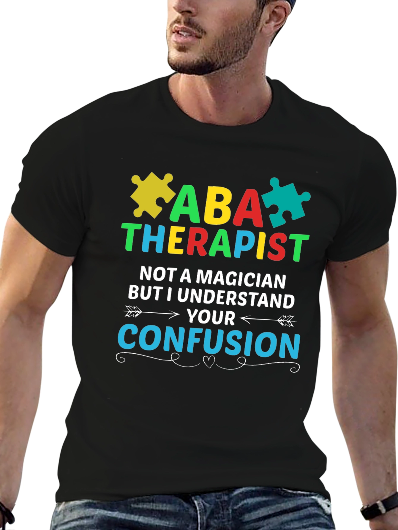 ABA Therapist Autism Awareness T-Shirt