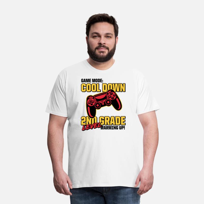 Kids Back to School Gamer Mode 2nd Grade Level