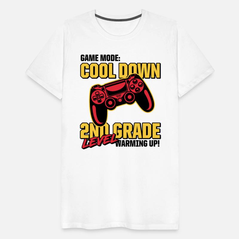 Kids Back to School Gamer Mode 2nd Grade Level