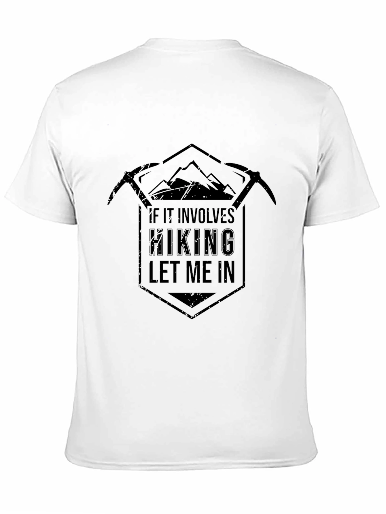 Hiking Enthusiast Graphic T-Shirt