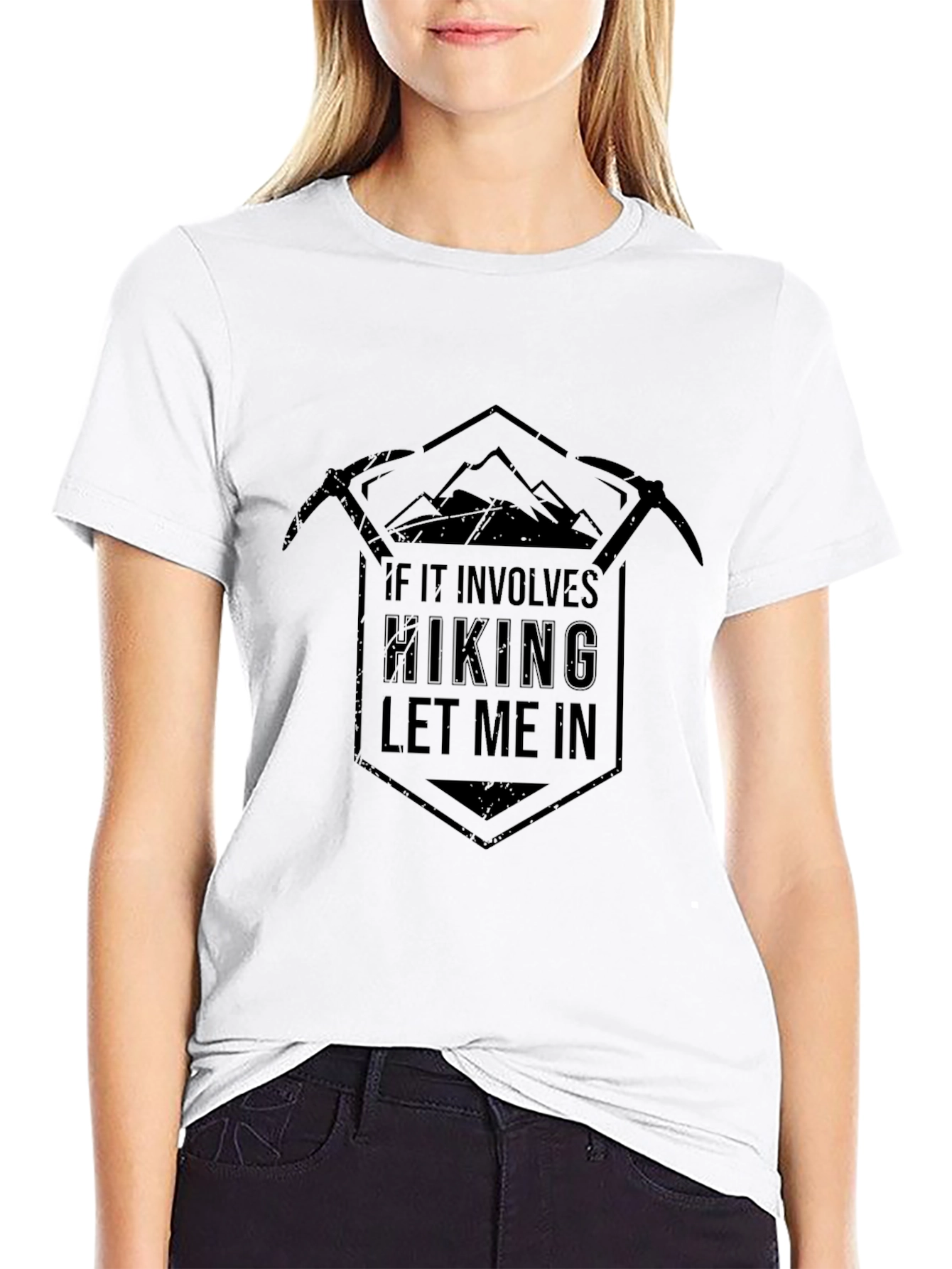 Hiking Enthusiast Graphic T-Shirt