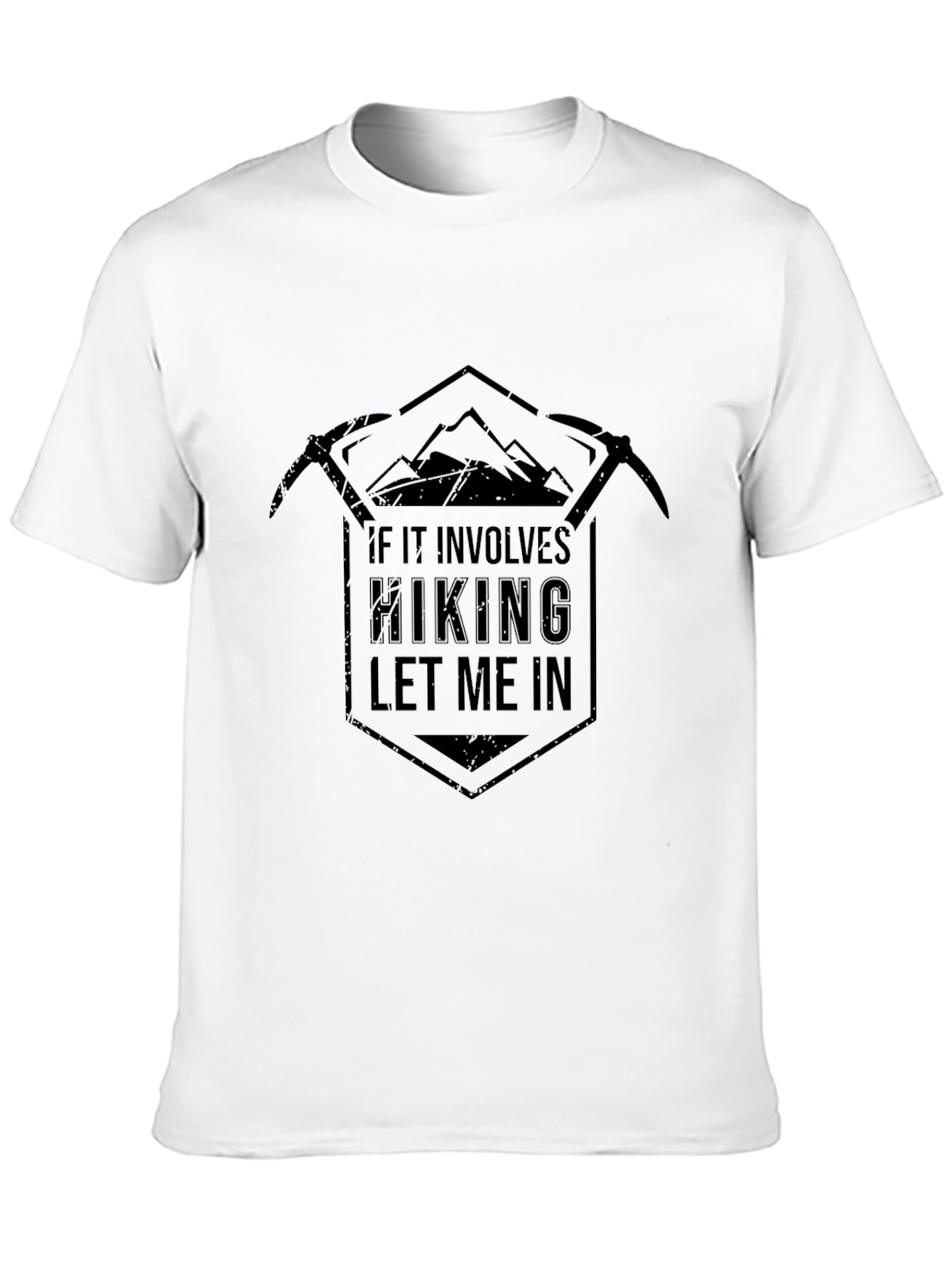 Hiking Enthusiast Graphic T-Shirt