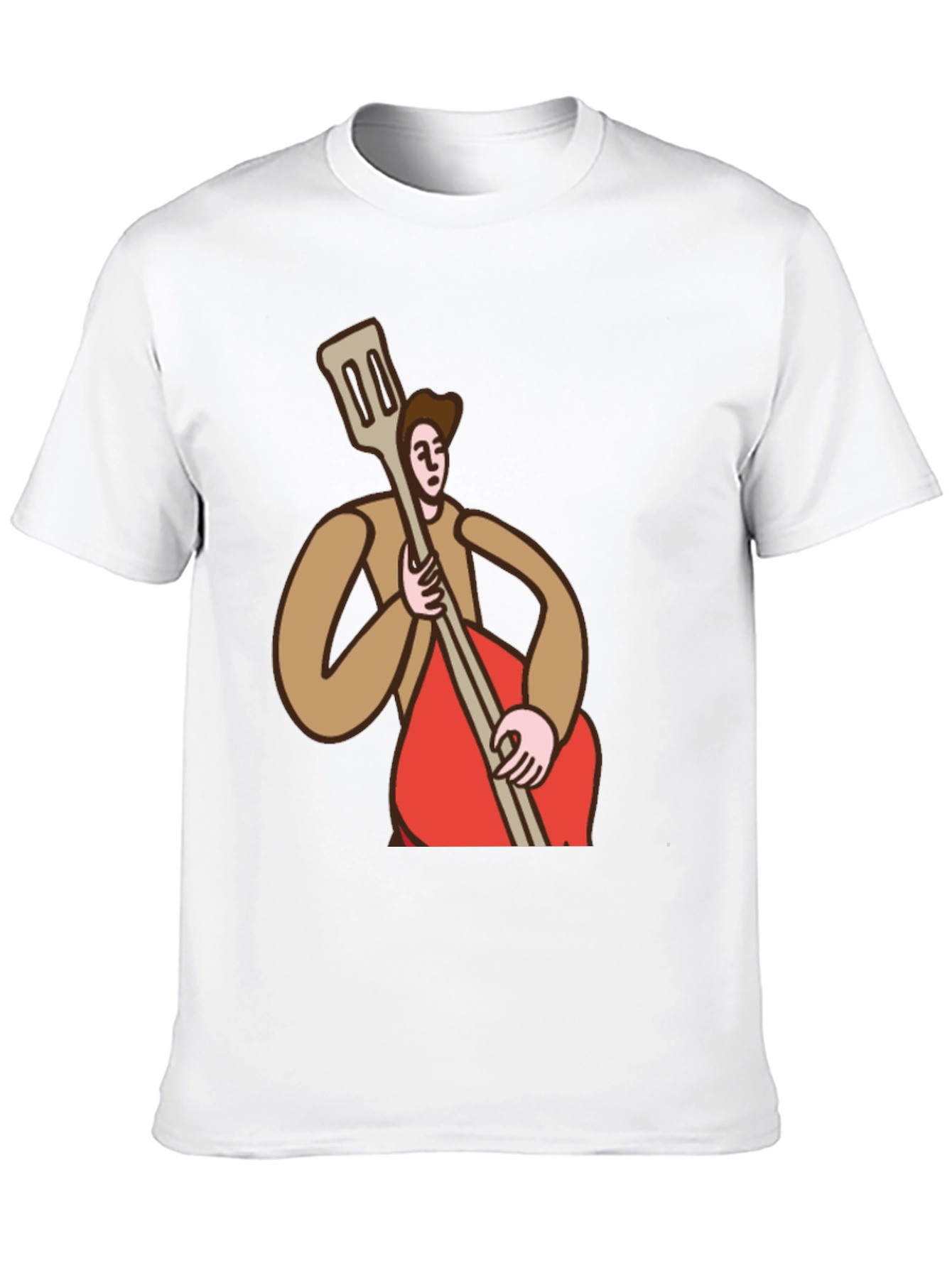Bass Player Graphic Tee - Black Cotton T-Shirt