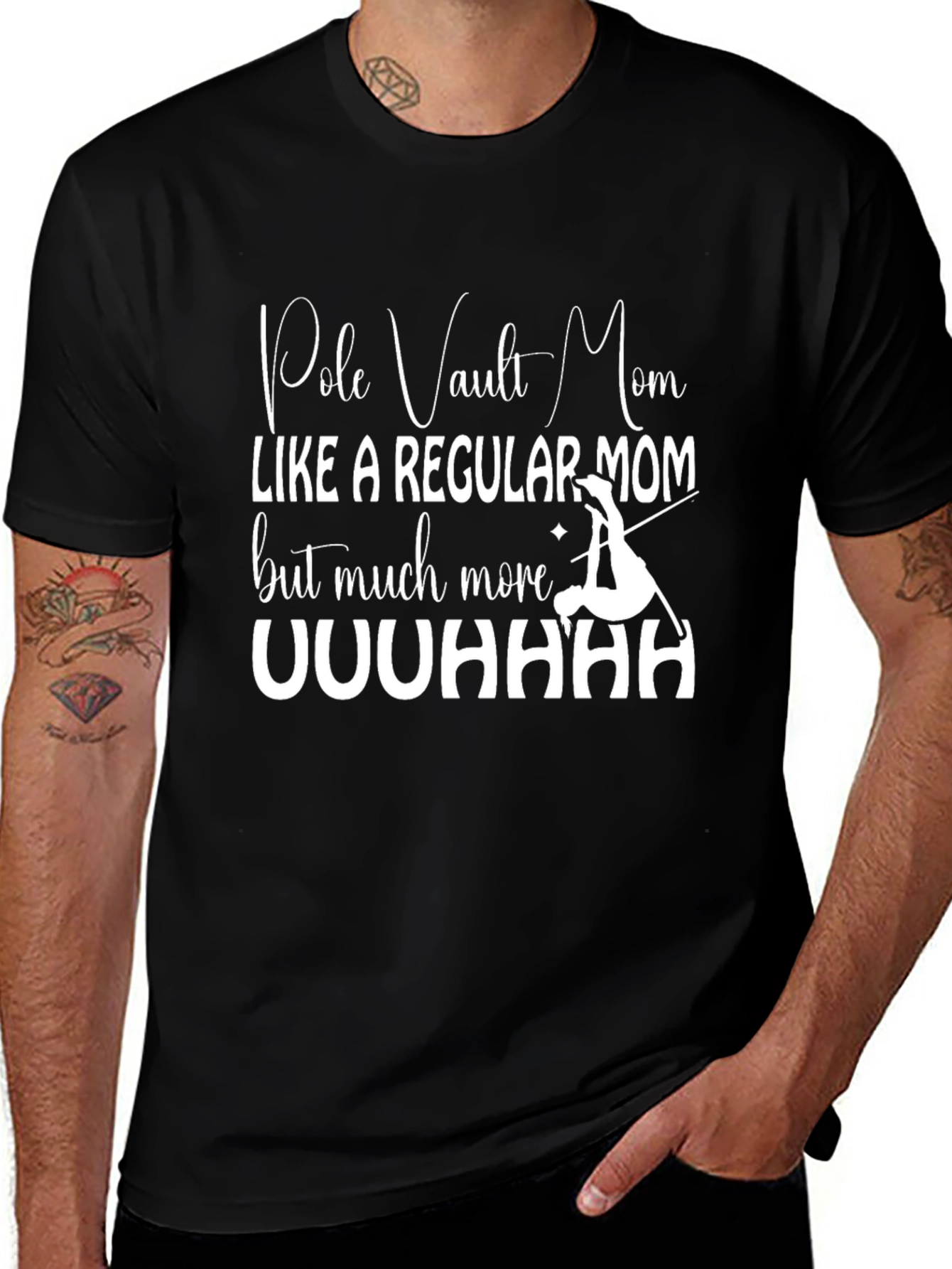 Pole Vault Mom T-Shirt - Much More!