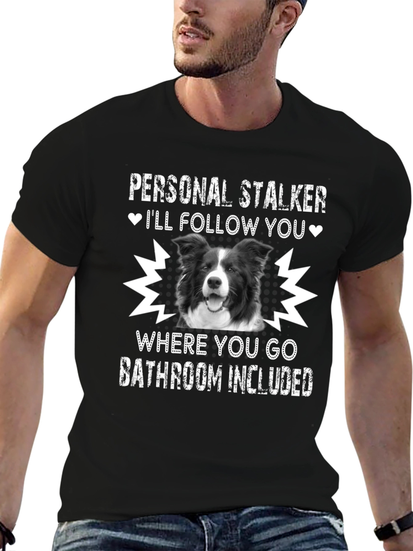 Personal Stalker Dog T-Shirt