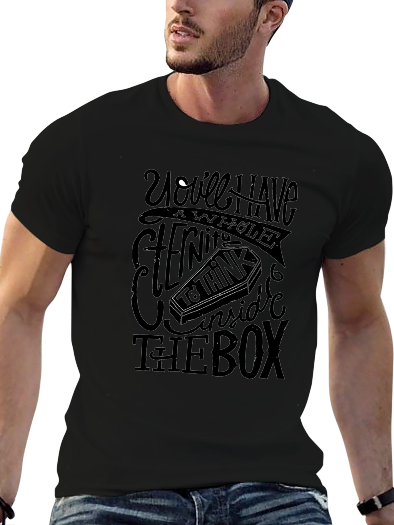Eternity Box Graphic Tee - Black T-Shirt