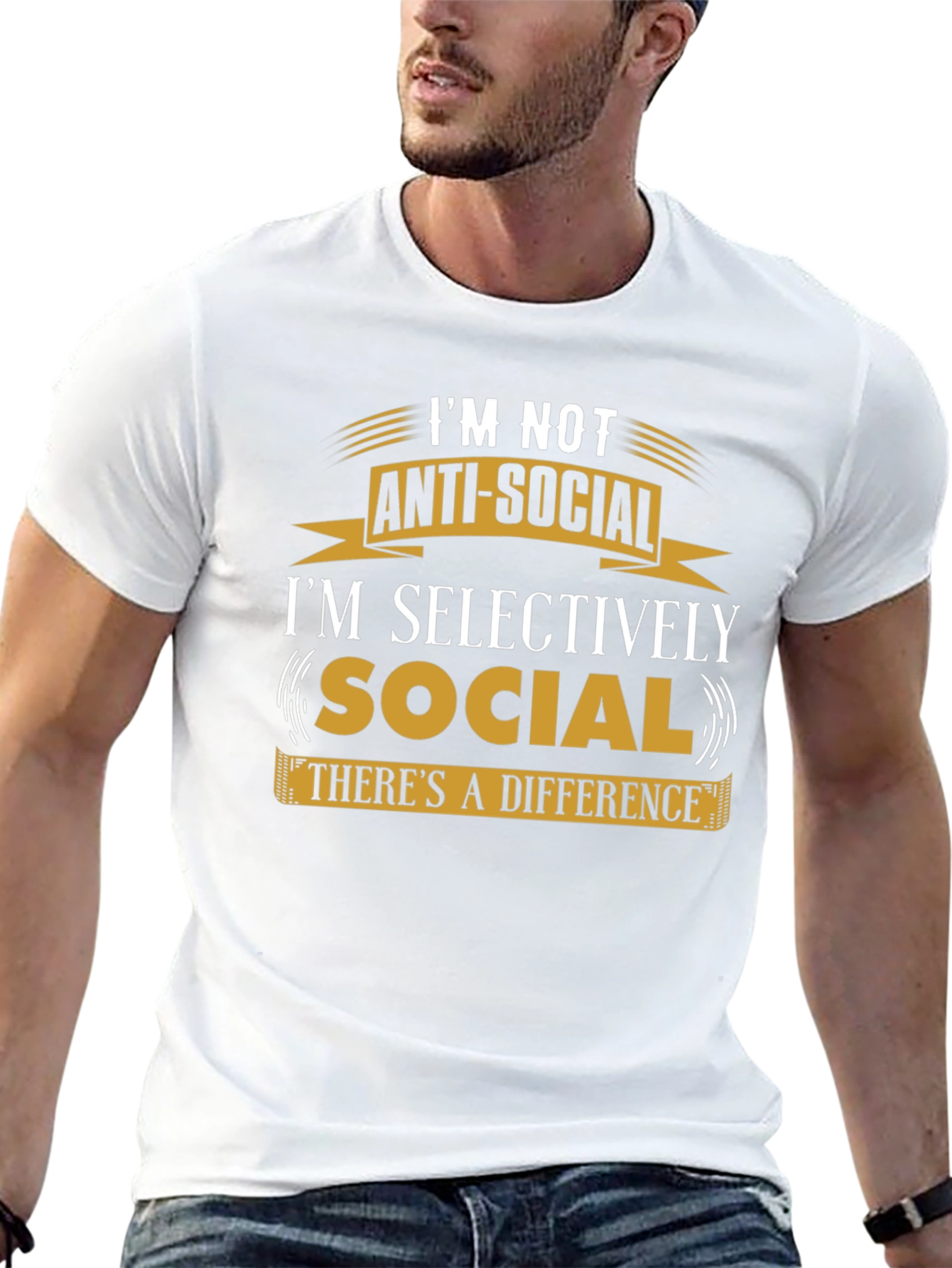 Im Not Anti-Social T-Shirt