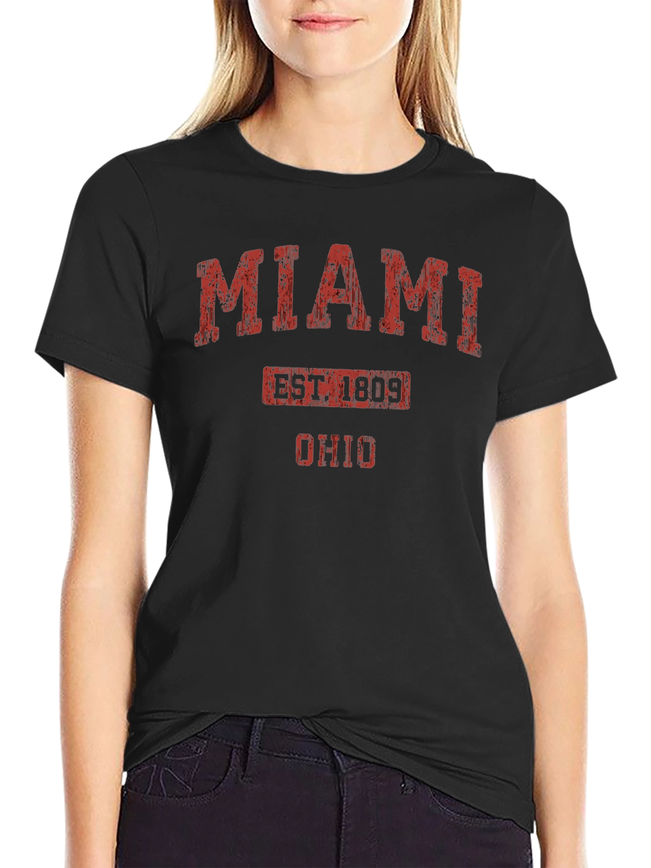 Miami Ohio Est. 1809 Graphic Tee