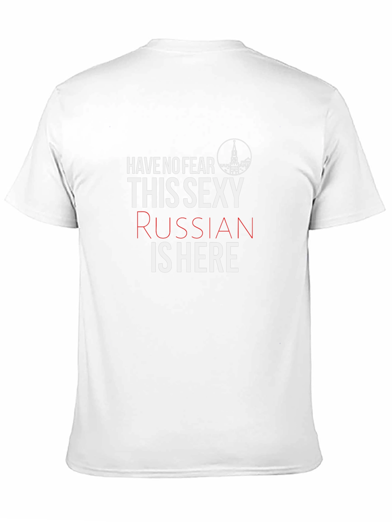 Sexy Russian T-Shirt - Black Crew Neck Tee