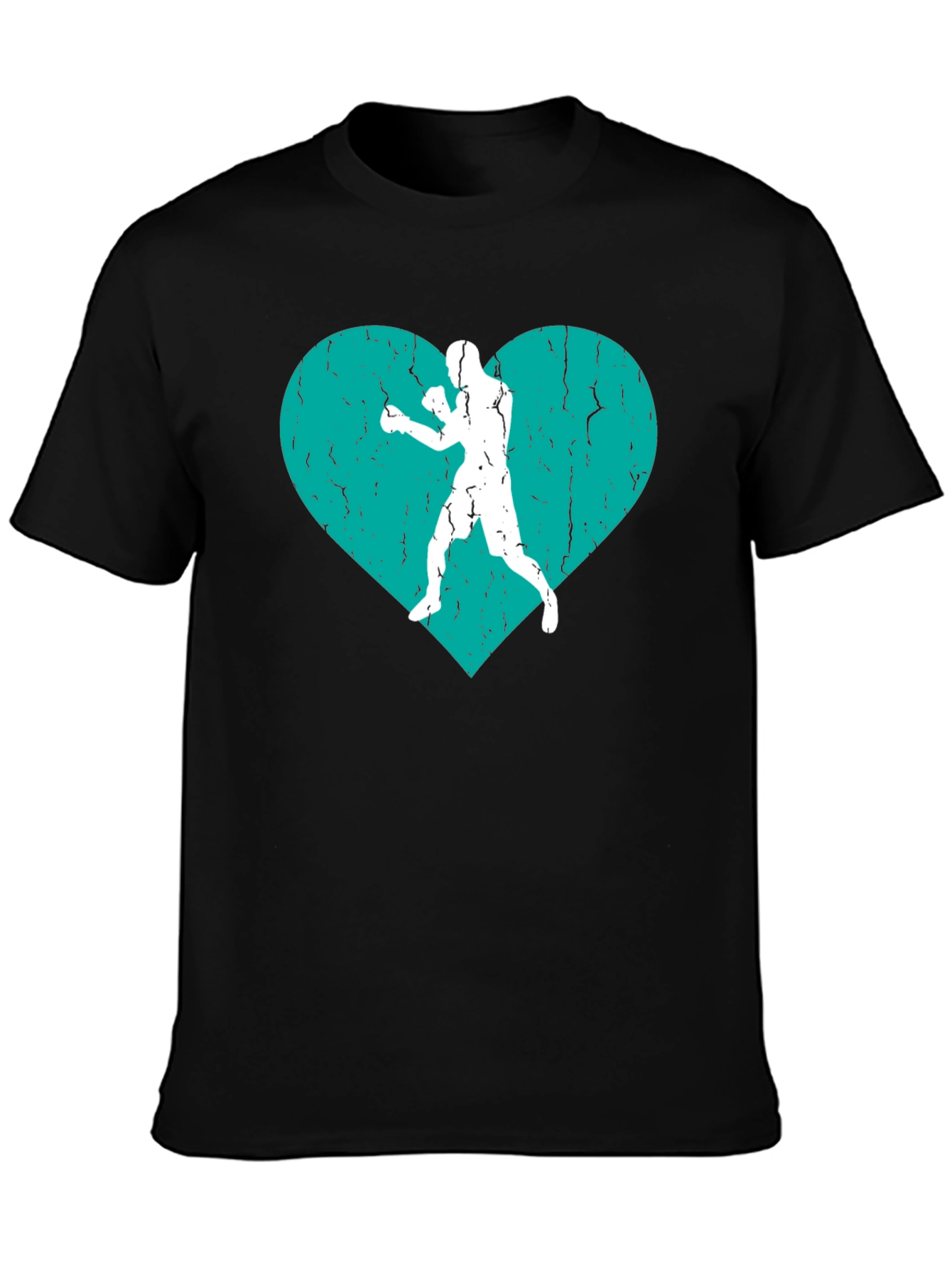 Heart Boxer Graphic Tee - Stylish Boxing Fan T-Shirt