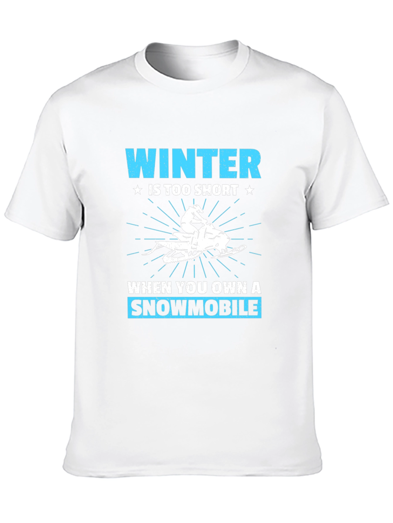 Winter Snowmobile T-Shirt