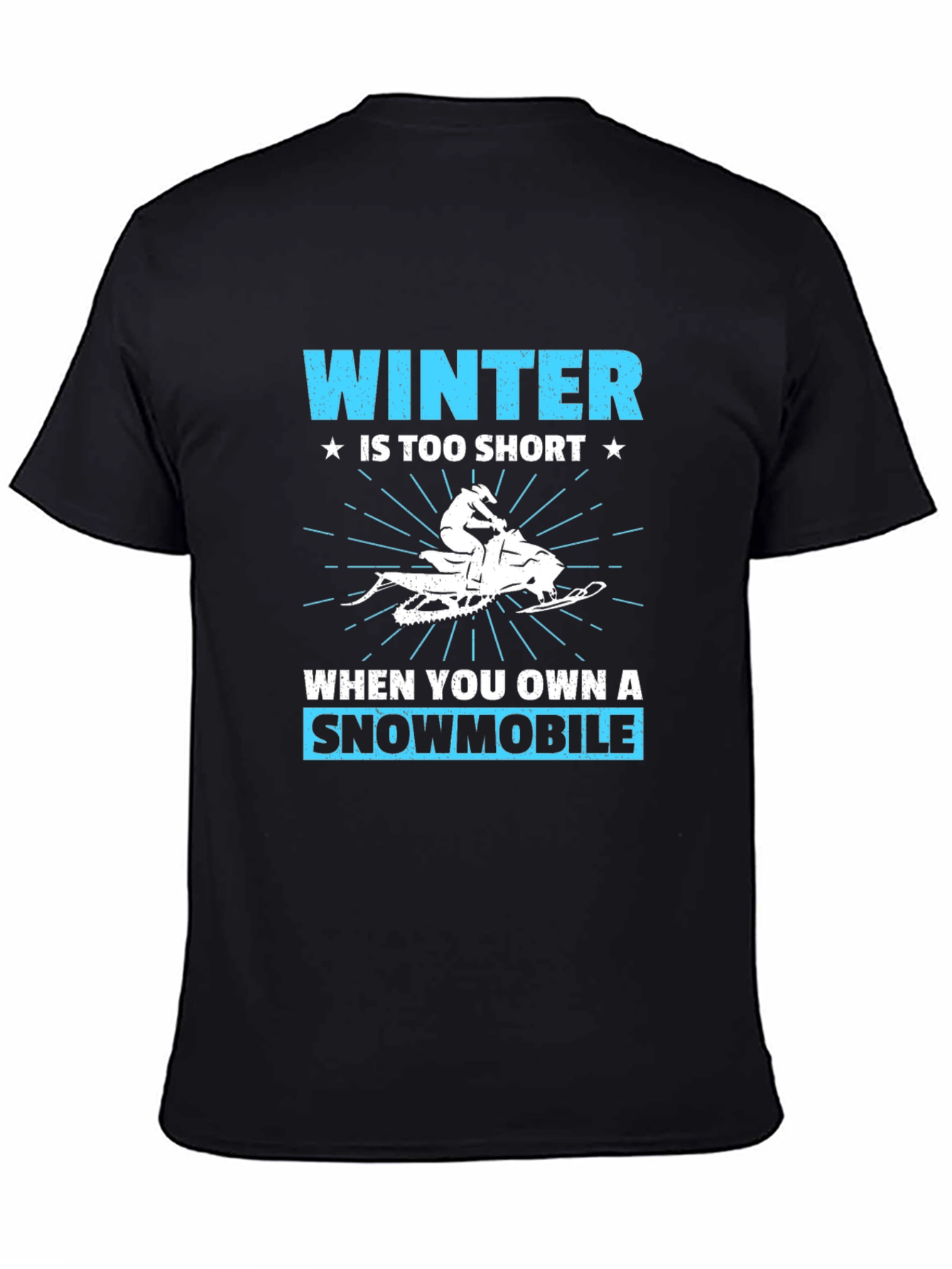 Winter Snowmobile T-Shirt