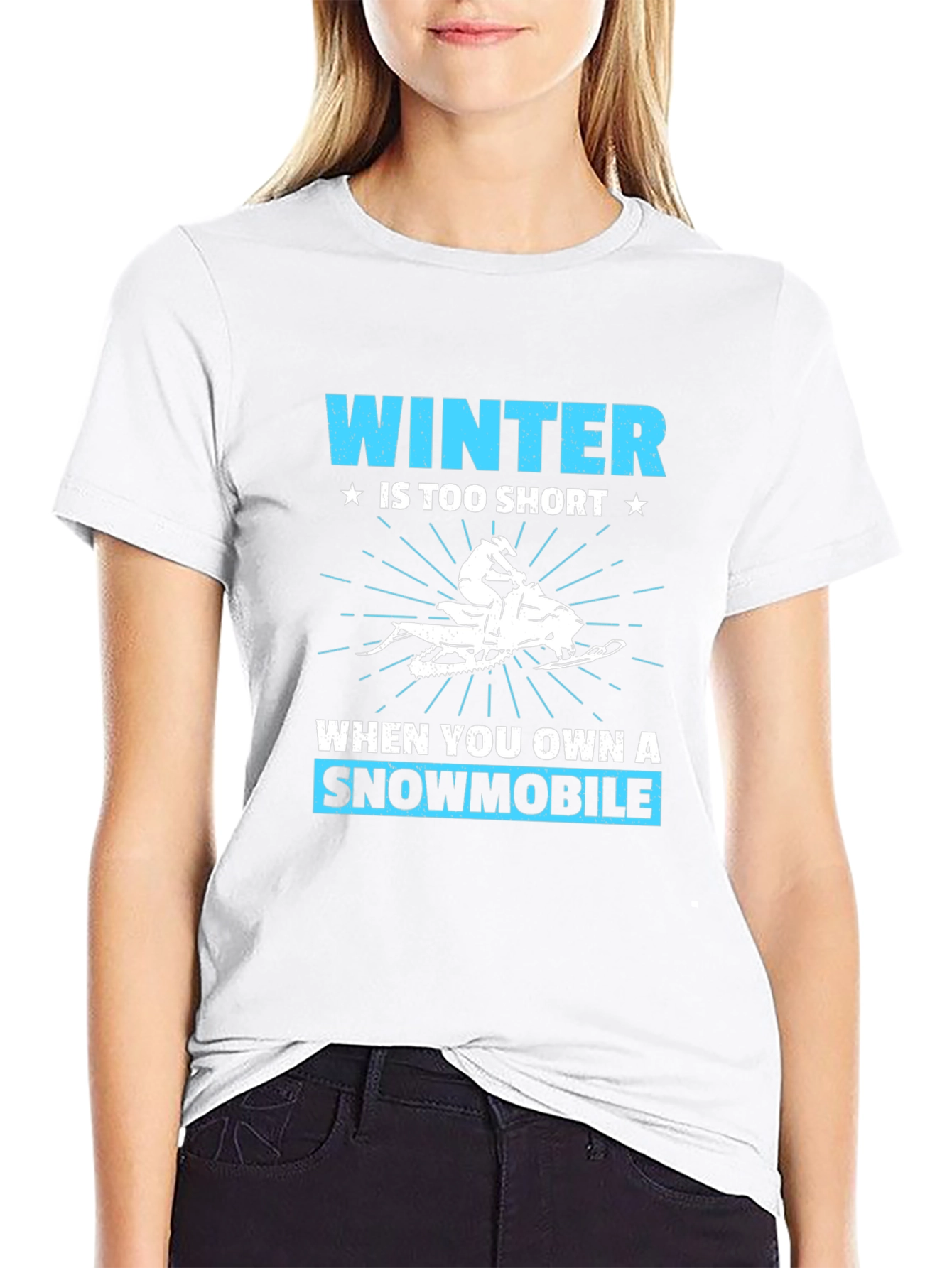 Winter Snowmobile T-Shirt