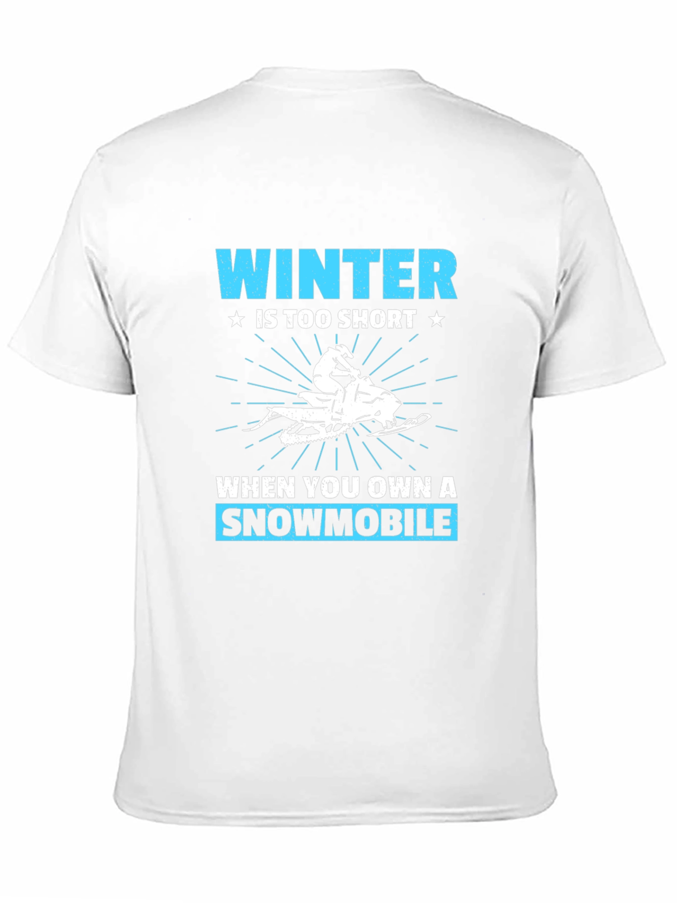 Winter Snowmobile T-Shirt