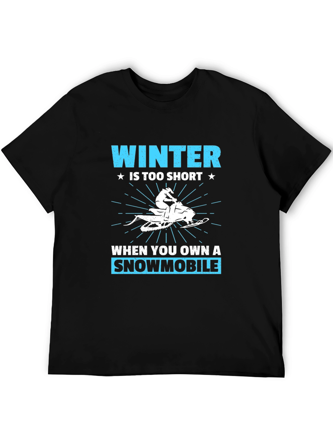 Winter Snowmobile T-Shirt