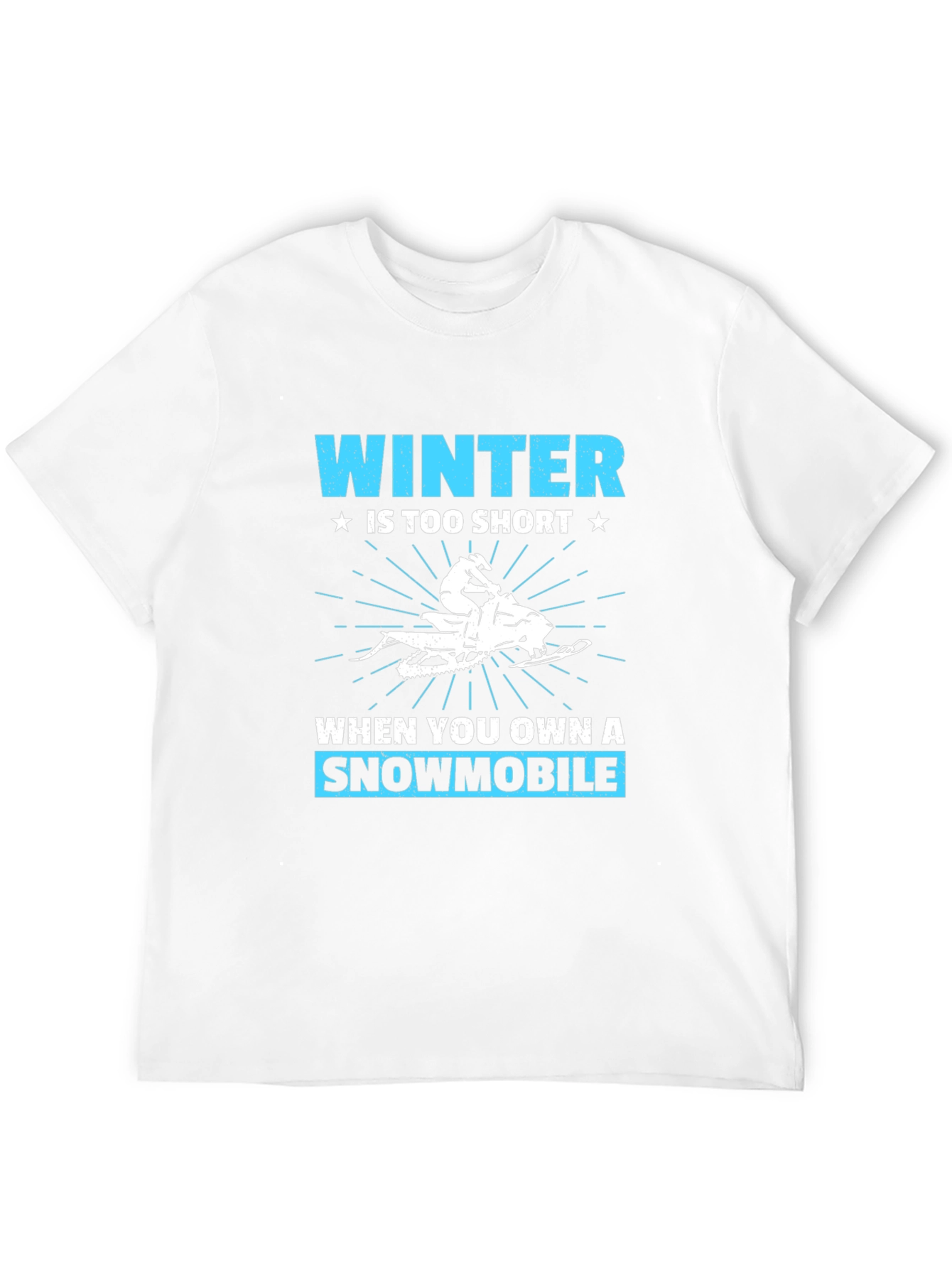 Winter Snowmobile T-Shirt